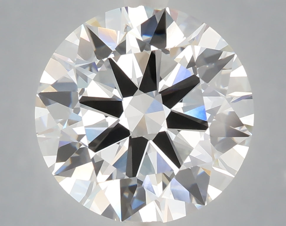 5.22 Carat Round Shaped, Excellent Cut, F Color, VVS2 Clarity, IGI Certified Lab Grown Diamond
