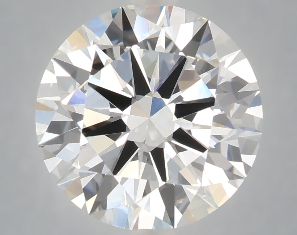 5.02 Carat Round Shaped, Excellent Cut, F Color, VVS2 Clarity, IGI Certified Lab Grown Diamond