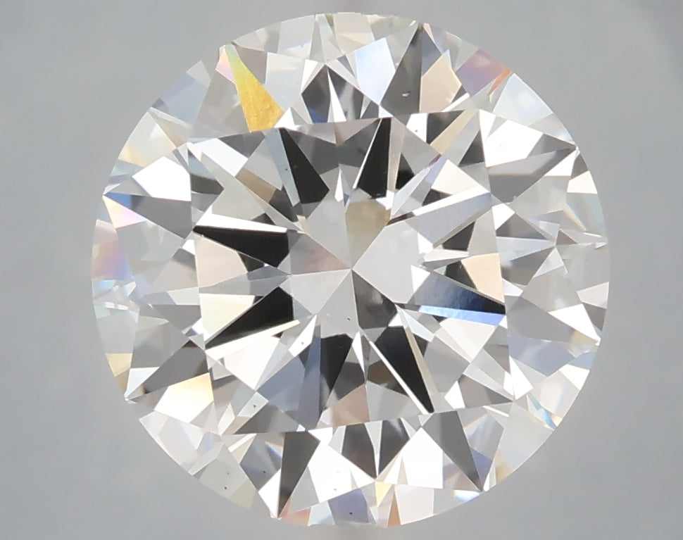 5.00 Carat Round Shaped, Excellent Cut, E Color, VS1 Clarity, IGI Certified Lab Grown Diamond