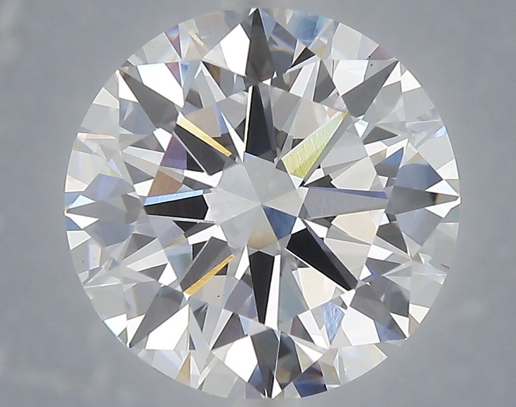 6.00 Carat Round Shaped, Excellent Cut, E Color, VS1 Clarity, IGI Certified Lab Grown Diamond