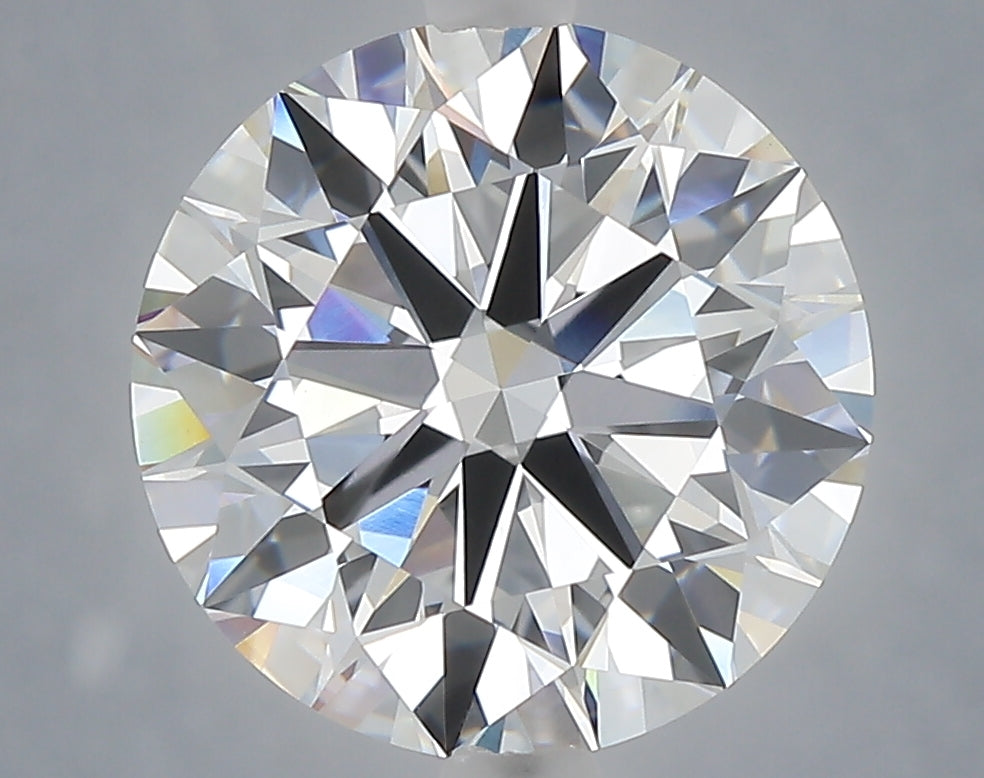4.74 Carat Round Shaped, Ideal Cut, F Color, VVS1 Clarity, IGI Certified Lab Grown Diamond