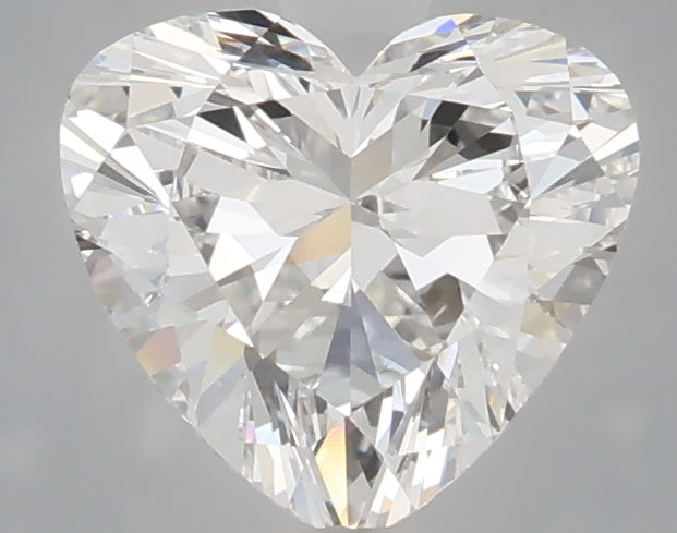 1.59 Carat Heart Shaped, Ideal Cut, E Color, VVS2 Clarity, IGI Certified Lab Grown Diamond