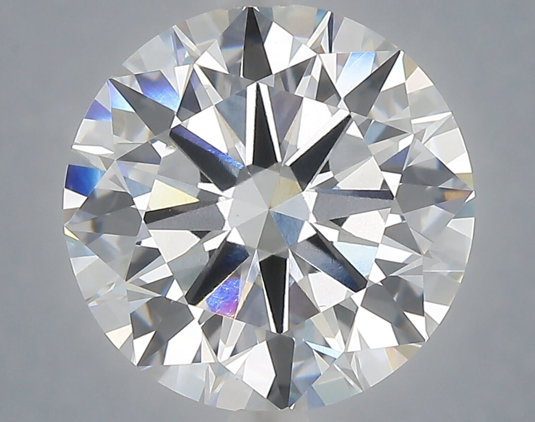 6.04 Carat Round Shaped, Excellent Cut, E Color, VS1 Clarity, IGI Certified Lab Grown Diamond