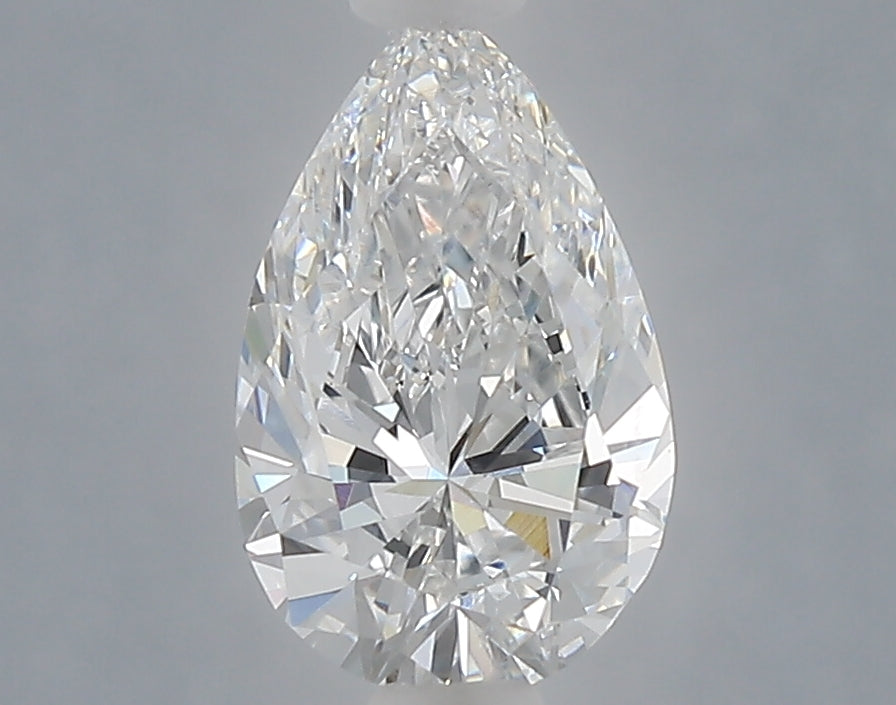 1.06 Carat Pear Shaped, Ideal Cut, E Color, VVS2 Clarity, IGI Certified Lab Grown Diamond