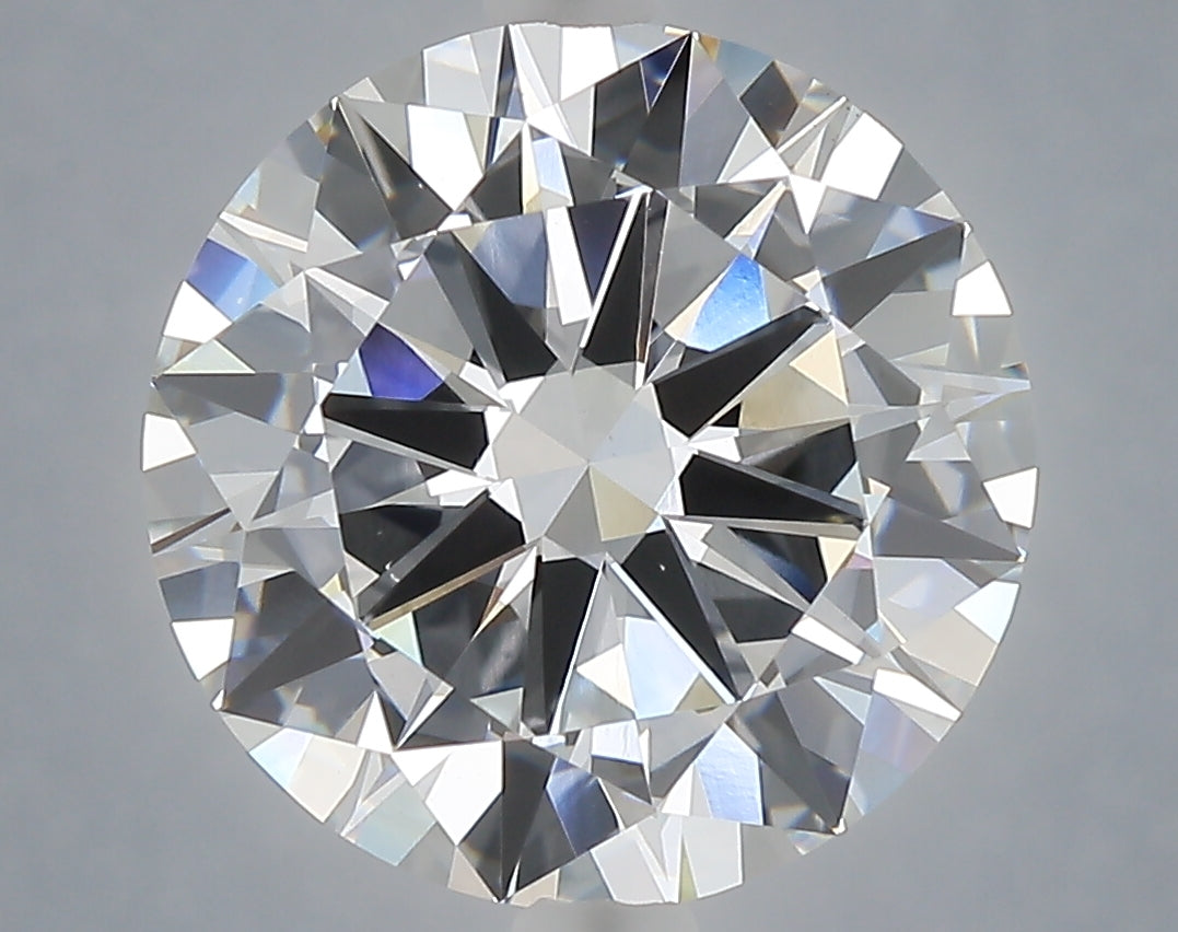 6.00 Carat Round Shaped, Excellent Cut, E Color, VS1 Clarity, IGI Certified Lab Grown Diamond