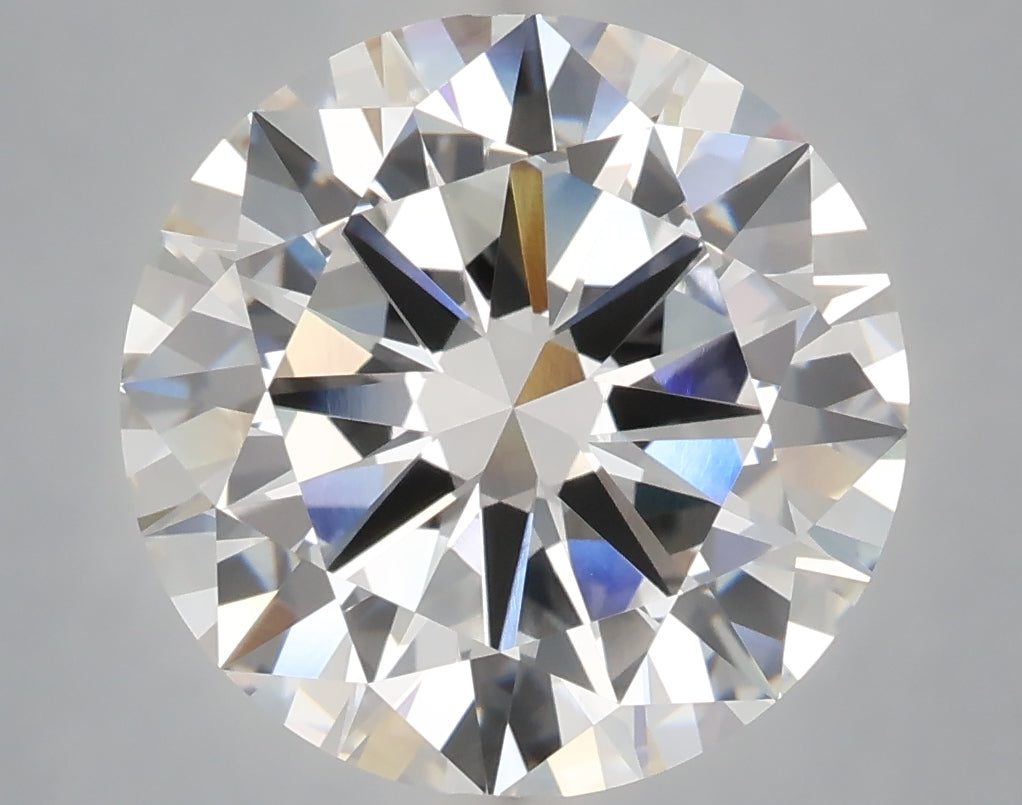 6.01 Carat Round Shaped, Excellent Cut, E Color, VVS2 Clarity, IGI Certified Lab Grown Diamond