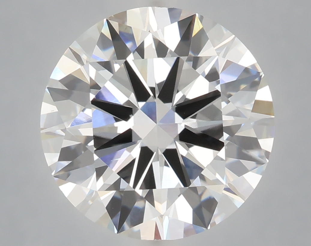 6.04 Carat Round Shaped, Excellent Cut, E Color, VS1 Clarity, IGI Certified Lab Grown Diamond