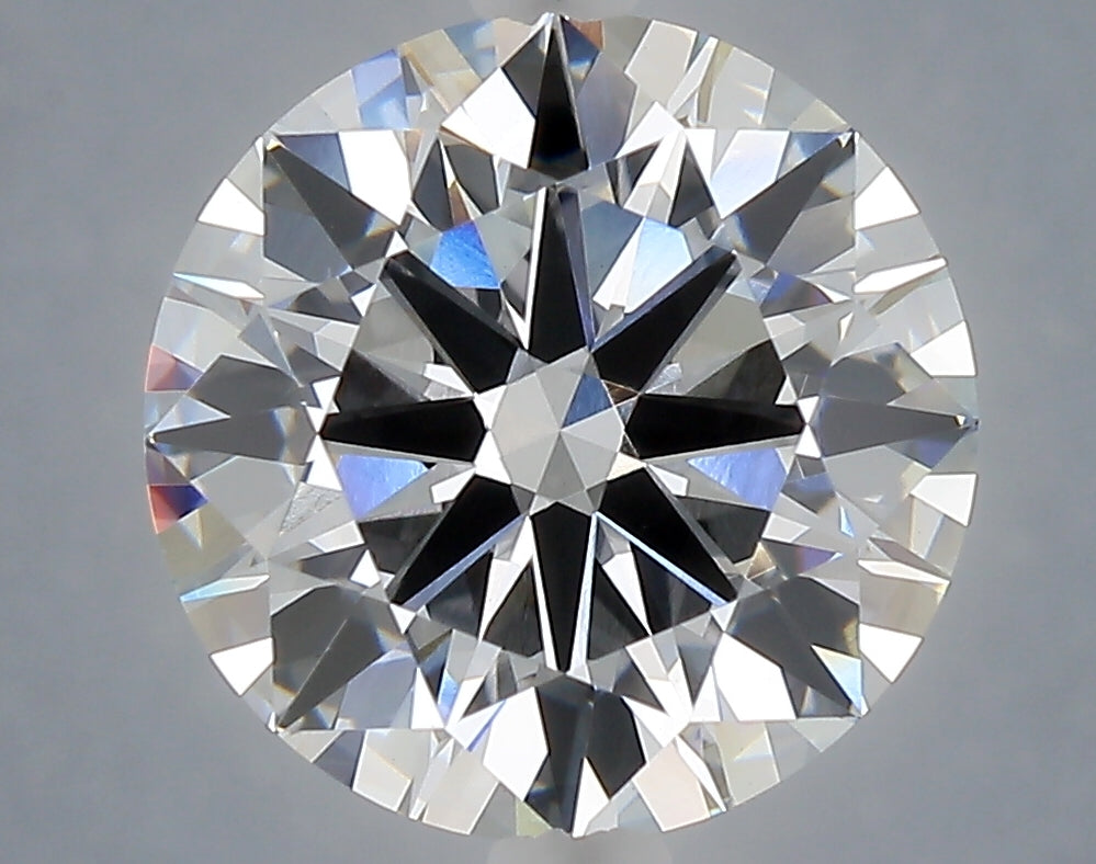 5.01 Carat Round Shaped, Excellent Cut, F Color, VVS2 Clarity, IGI Certified Lab Grown Diamond