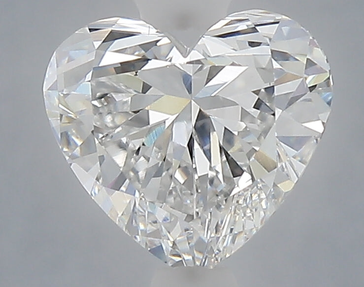 1.56 Carat Heart Shaped, Excellent Cut, E Color, VVS2 Clarity, IGI Certified Lab Grown Diamond
