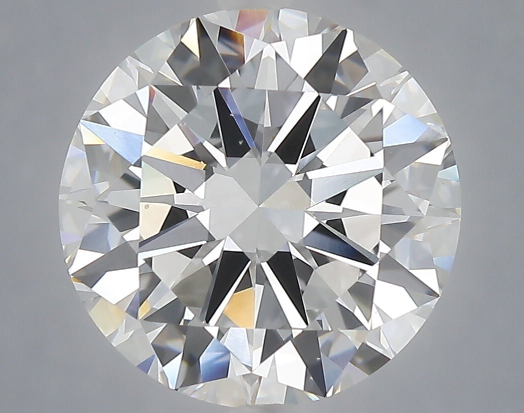 6.00 Carat Round Shaped, Very Good Cut, F Color, VS1 Clarity, IGI Certified Lab Grown Diamond