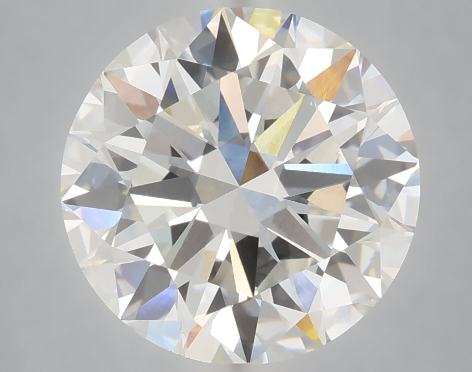 5.00 Carat Round Shaped, Excellent Cut, E Color, VS1 Clarity, IGI Certified Lab Grown Diamond