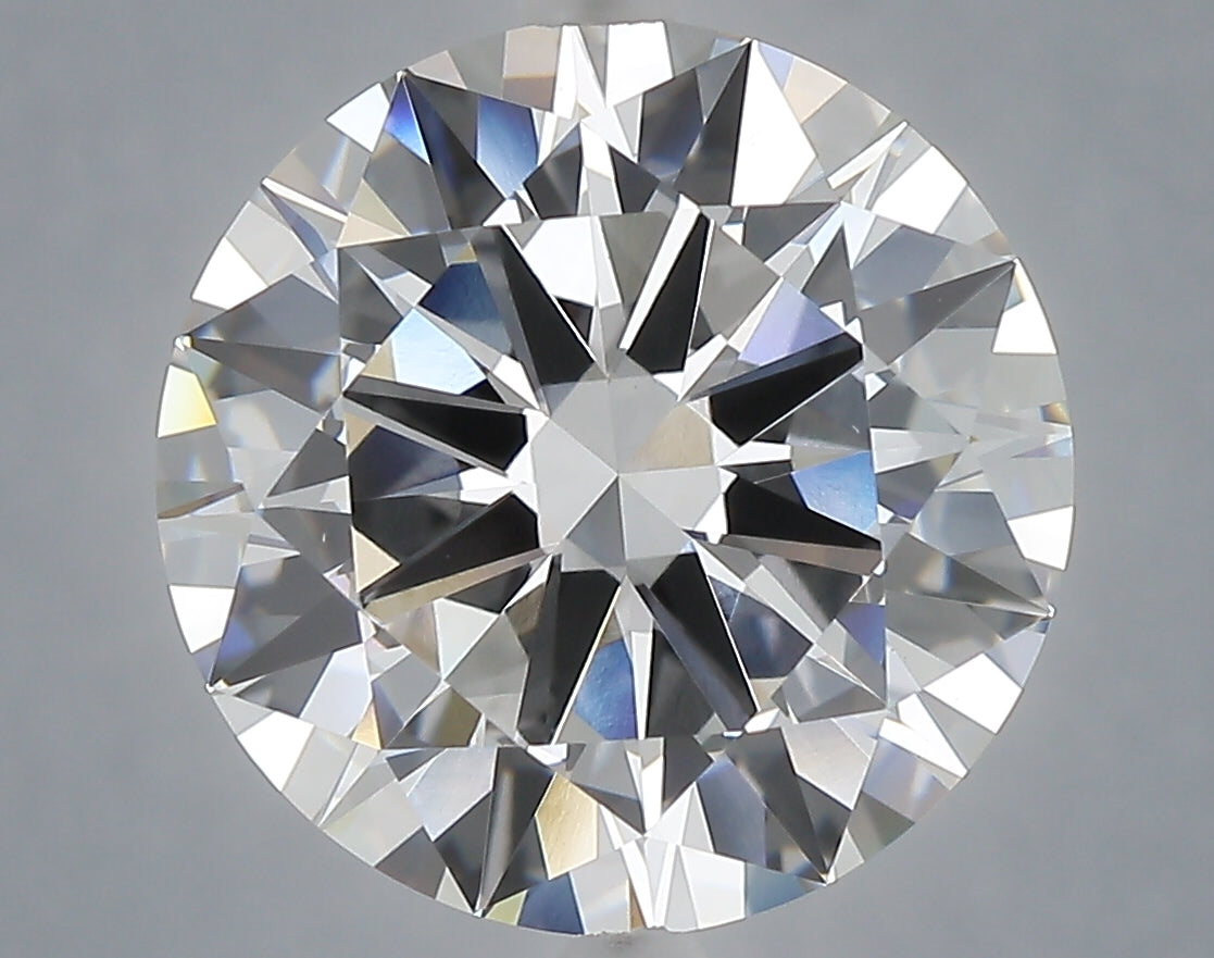 6.54 Carat Round Shaped, Excellent Cut, E Color, VS1 Clarity, IGI Certified Lab Grown Diamond