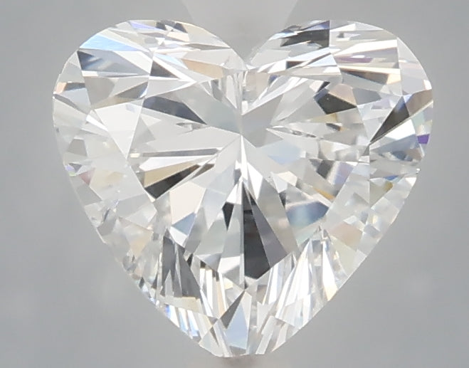 1.54 Carat Heart Shaped, Ideal Cut, E Color, VVS2 Clarity, IGI Certified Lab Grown Diamond