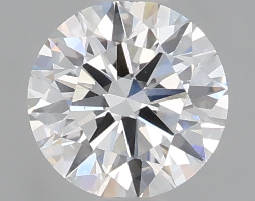 0.55 Carat Round Shaped, Excellent Cut, D Color, VVS2 Clarity, IGI Certified Lab Grown Diamond