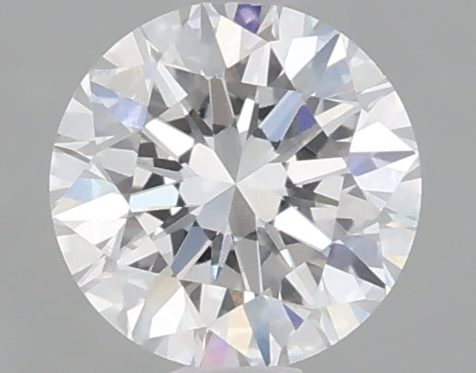 0.55 Carat Round Shaped, Excellent Cut, D Color, VVS2 Clarity, IGI Certified Lab Grown Diamond
