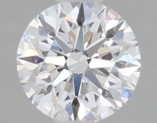 0.55 Carat Round Shaped, Excellent Cut, D Color, VVS2 Clarity, IGI Certified Lab Grown Diamond