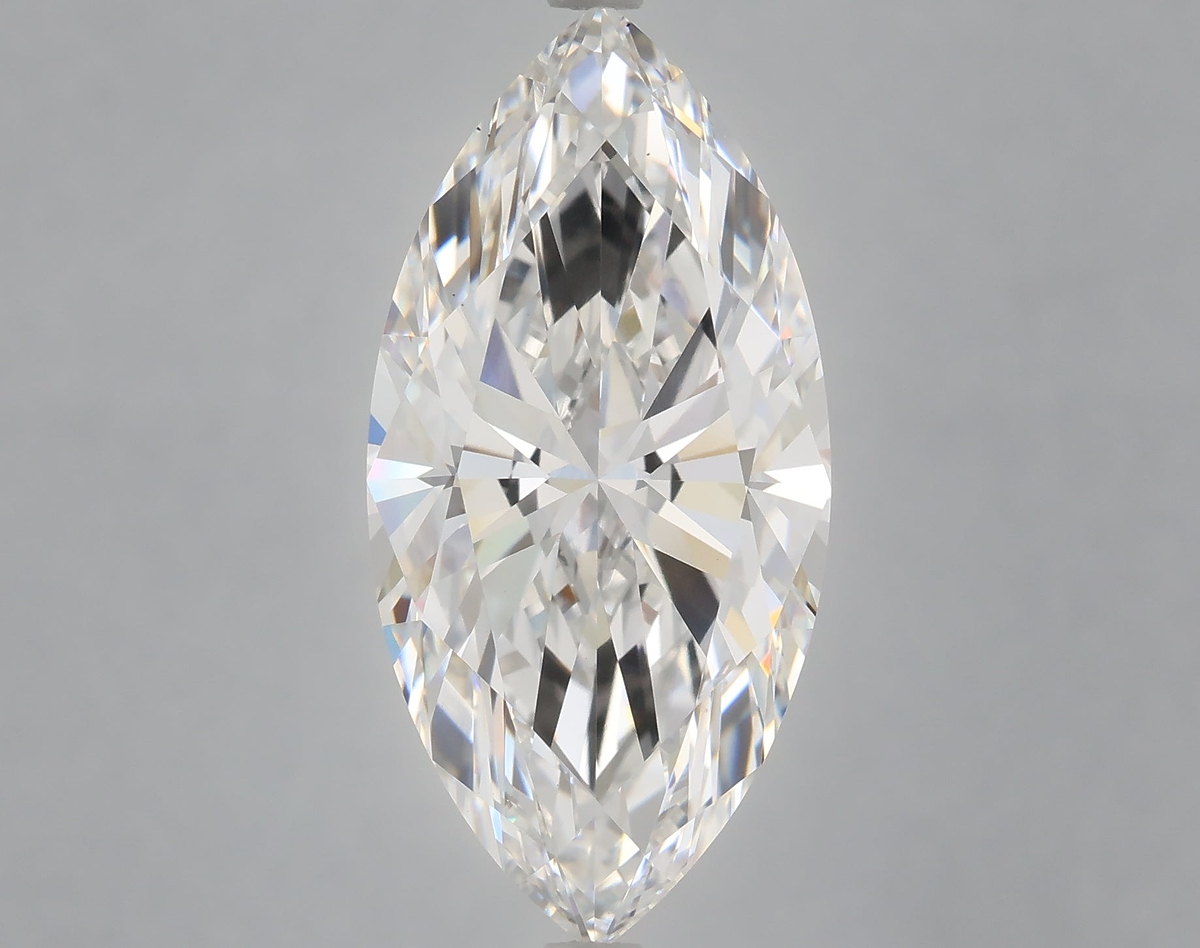 6.00 Carat Marquise Shaped, Ideal Cut, E Color, VS2 Clarity, IGI Certified Lab Grown Diamond