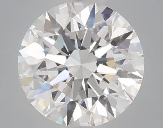 0.55 Carat Round Shaped, Excellent Cut, D Color, VVS2 Clarity, IGI Certified Lab Grown Diamond
