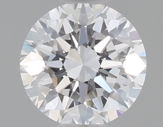 0.55 Carat Round Shaped, Excellent Cut, D Color, VVS2 Clarity, IGI Certified Lab Grown Diamond