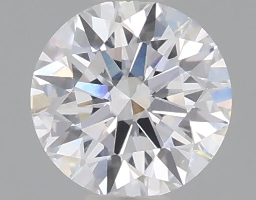 0.55 Carat Round Shaped, Ideal Cut, D Color, VVS2 Clarity, IGI Certified Lab Grown Diamond