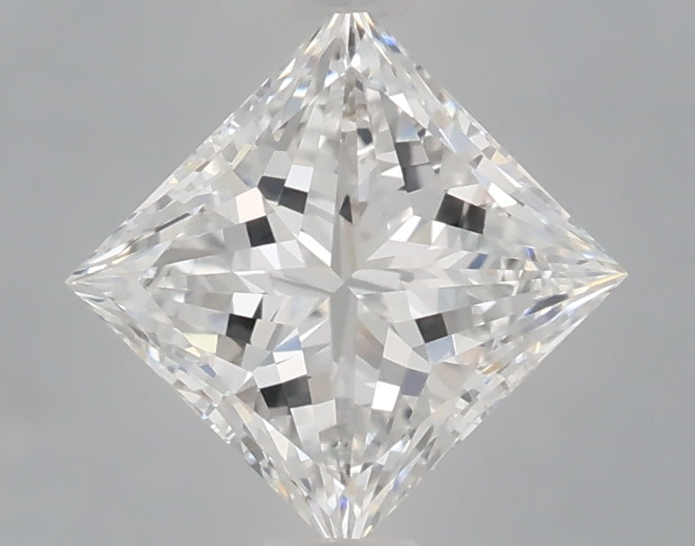 1.05 Carat Princess Shaped, Very Good Cut, D Color, VVS2 Clarity, IGI Certified Lab Grown Diamond