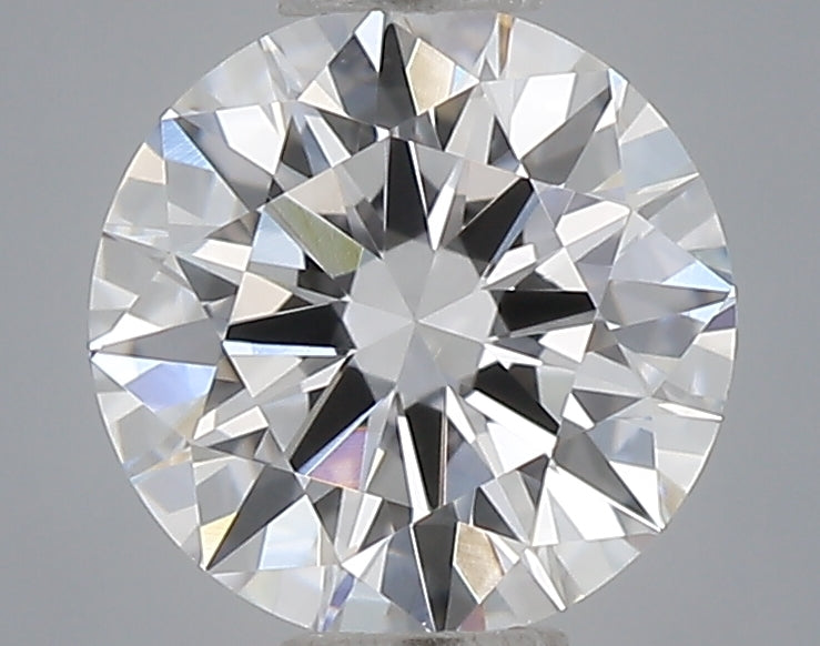 0.55 Carat Round Shaped, Excellent Cut, D Color, VVS2 Clarity, IGI Certified Lab Grown Diamond