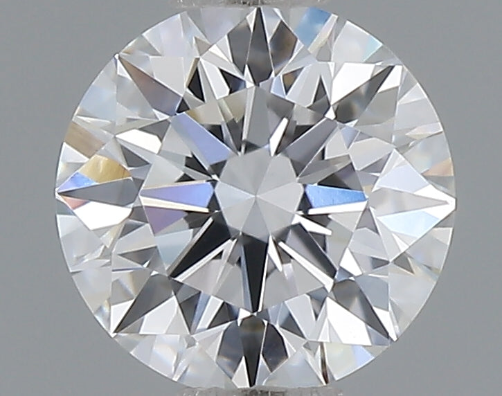 0.55 Carat Round Shaped, Excellent Cut, D Color, VVS2 Clarity, IGI Certified Lab Grown Diamond