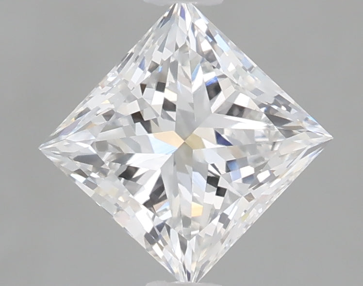1.10 Carat Princess Shaped, Ideal Cut, D Color, VVS2 Clarity, IGI Certified Lab Grown Diamond