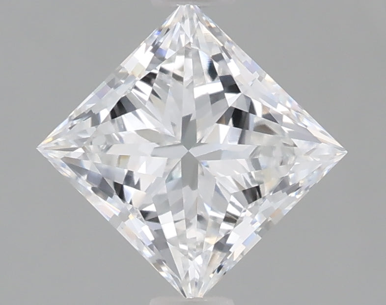 1.09 Carat Princess Shaped, Very Good Cut, D Color, VVS2 Clarity, IGI Certified Lab Grown Diamond