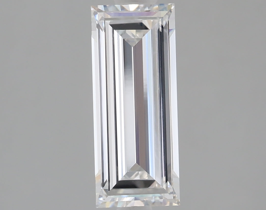 1.09 Carat Baguette Shaped, Very Good Cut, E Color, VVS2 Clarity, IGI Certified Lab Grown Diamond