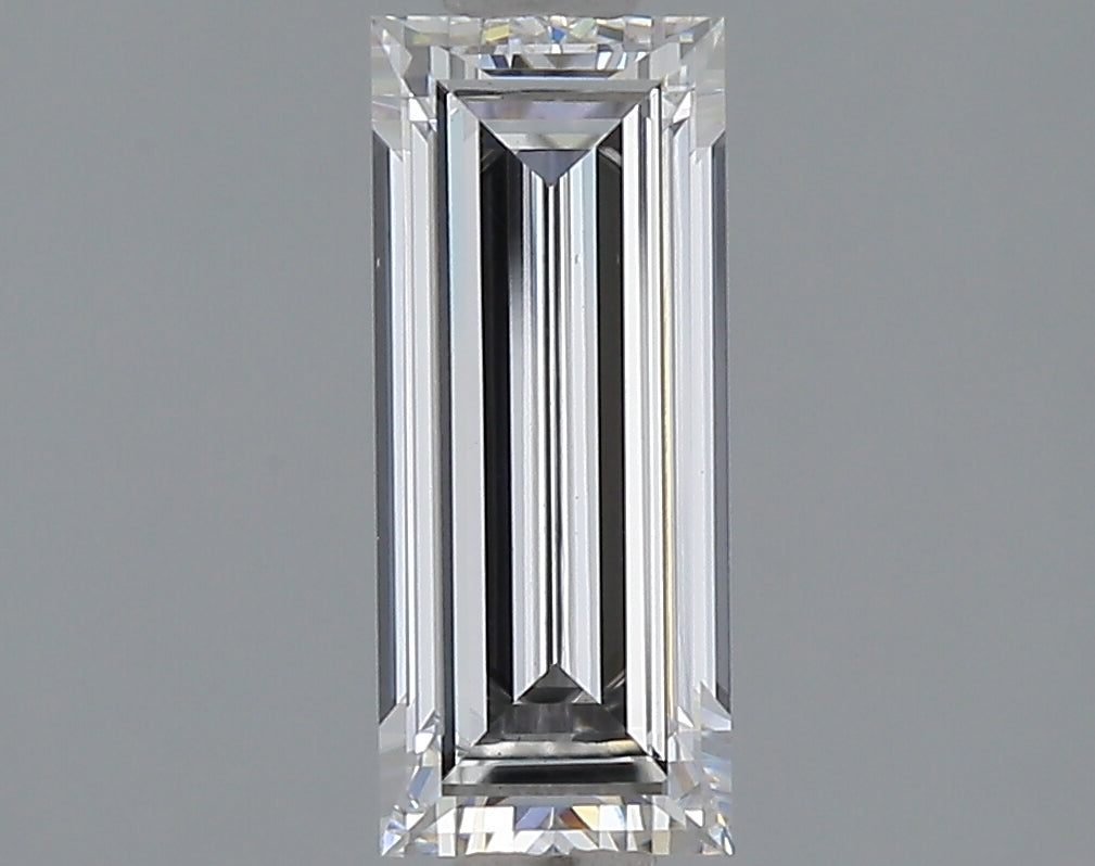 1.05 Carat Baguette Shaped, Very Good Cut, E Color, VVS2 Clarity, IGI Certified Lab Grown Diamond