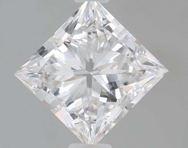 1.06 Carat Princess Shaped, Excellent Cut, D Color, VVS2 Clarity, IGI Certified Lab Grown Diamond