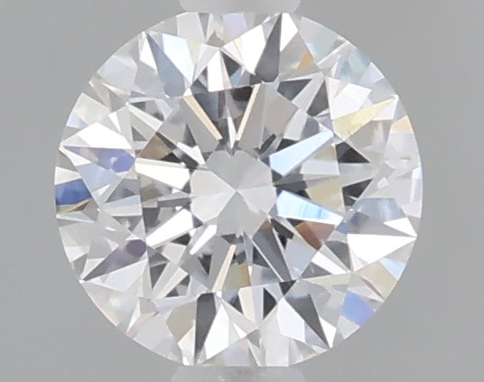 0.55 Carat Round Shaped, Ideal Cut, D Color, VVS2 Clarity, IGI Certified Lab Grown Diamond