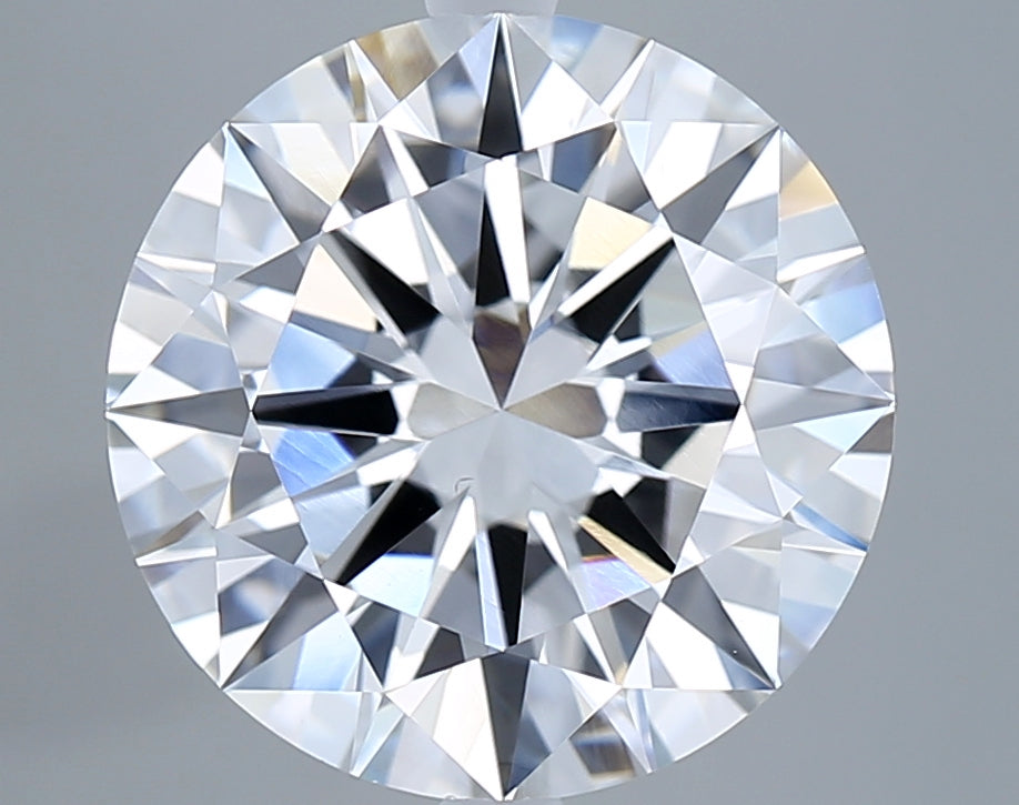 6.00 Carat Round Shaped, Excellent Cut, E Color, VS1 Clarity, IGI Certified Lab Grown Diamond