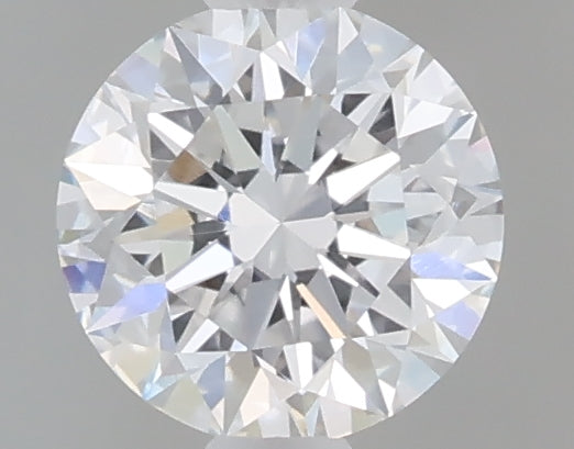 0.55 Carat Round Shaped, Excellent Cut, D Color, VVS2 Clarity, IGI Certified Lab Grown Diamond