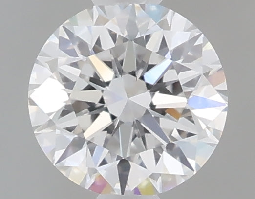 0.55 Carat Round Shaped, Excellent Cut, D Color, VVS2 Clarity, IGI Certified Lab Grown Diamond
