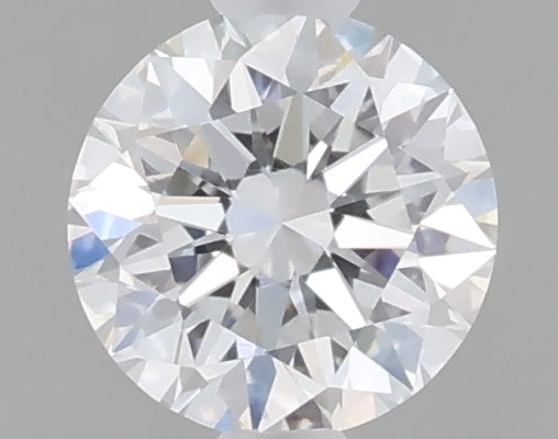 0.49 Carat Round Shaped, Excellent Cut, D Color, VVS2 Clarity, IGI Certified Lab Grown Diamond