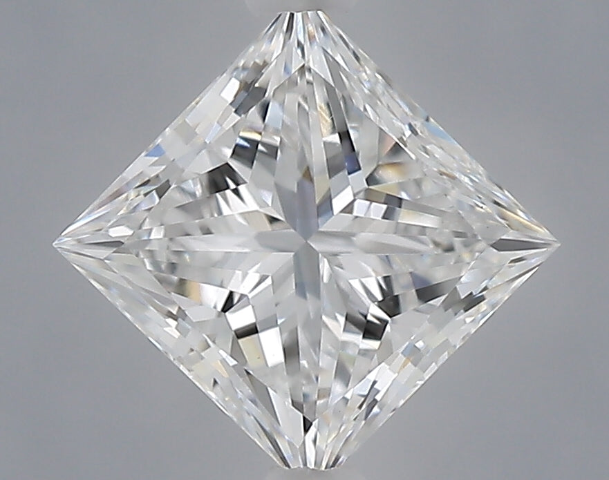 1.07 Carat Princess Shaped, Very Good Cut, D Color, VVS2 Clarity, IGI Certified Lab Grown Diamond