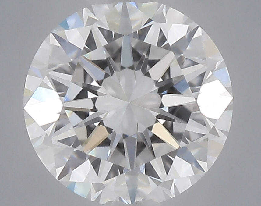 0.55 Carat Round Shaped, Very Good Cut, D Color, VVS2 Clarity, IGI Certified Lab Grown Diamond