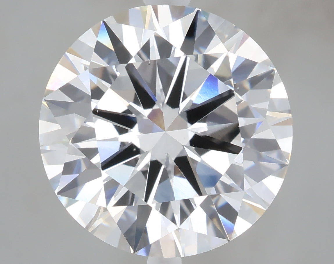 6.01 Carat Round Shaped, Excellent Cut, E Color, VS1 Clarity, IGI Certified Lab Grown Diamond