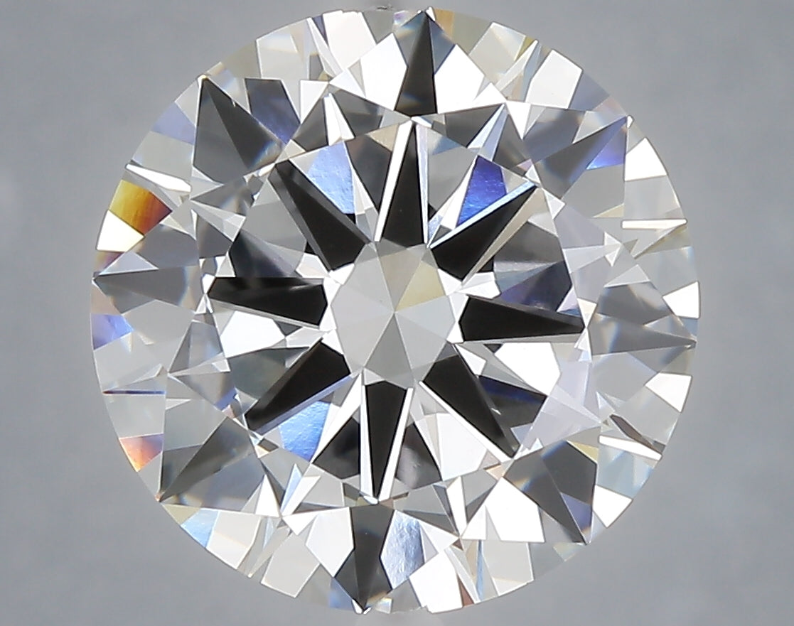 6.00 Carat Round Shaped, Excellent Cut, E Color, VS1 Clarity, IGI Certified Lab Grown Diamond