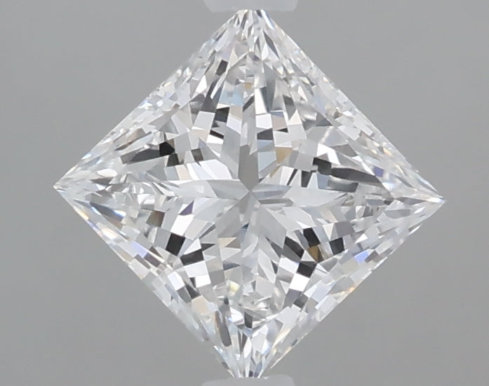 1.07 Carat Princess Shaped, Very Good Cut, D Color, VVS2 Clarity, IGI Certified Lab Grown Diamond