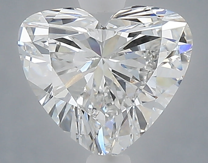 1.54 Carat Heart Shaped, Excellent Cut, E Color, VVS2 Clarity, IGI Certified Lab Grown Diamond
