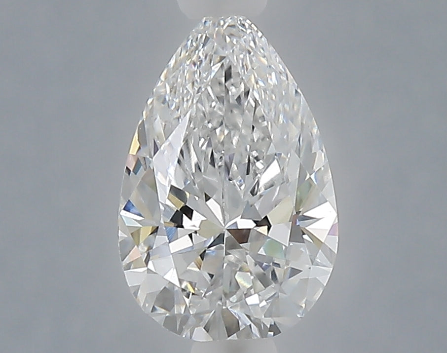1.09 Carat Pear Shaped, Ideal Cut, E Color, VVS2 Clarity, IGI Certified Lab Grown Diamond