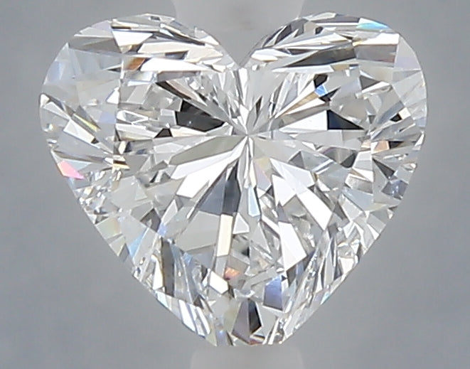 1.09 Carat Heart Shaped, Very Good Cut, D Color, VVS2 Clarity, IGI Certified Lab Grown Diamond