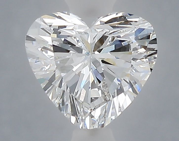 1.09 Carat Heart Shaped, Ideal Cut, D Color, VVS2 Clarity, IGI Certified Lab Grown Diamond