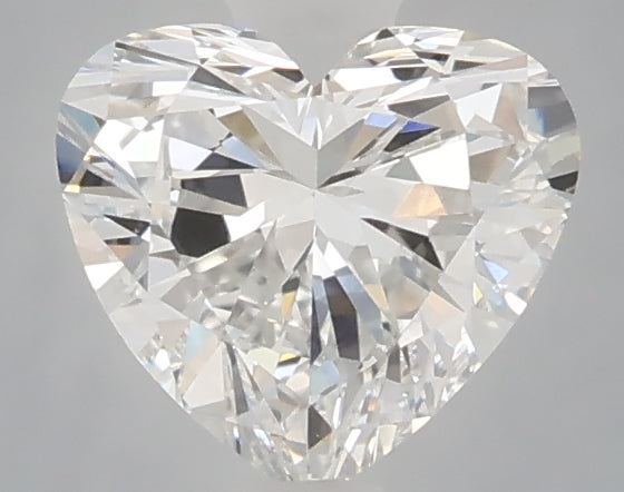1.08 Carat Heart Shaped, Ideal Cut, E Color, VS1 Clarity, IGI Certified Lab Grown Diamond