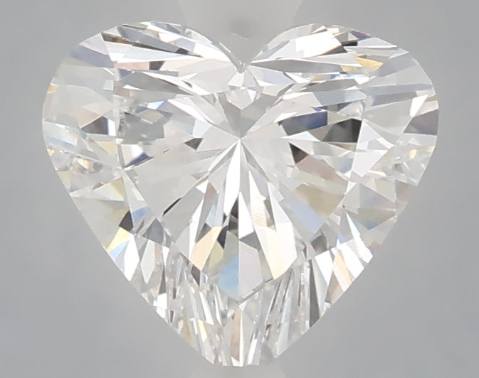 1.55 Carat Heart Shaped, Ideal Cut, E Color, VVS2 Clarity, IGI Certified Lab Grown Diamond