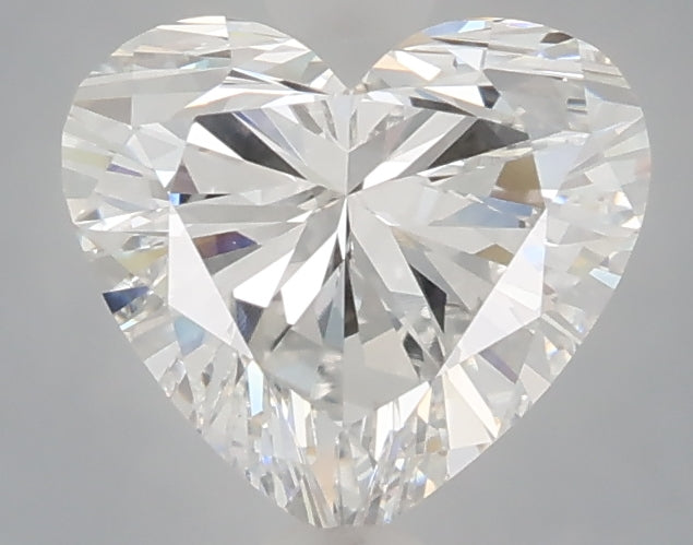 1.59 Carat Heart Shaped, Ideal Cut, E Color, VVS2 Clarity, IGI Certified Lab Grown Diamond