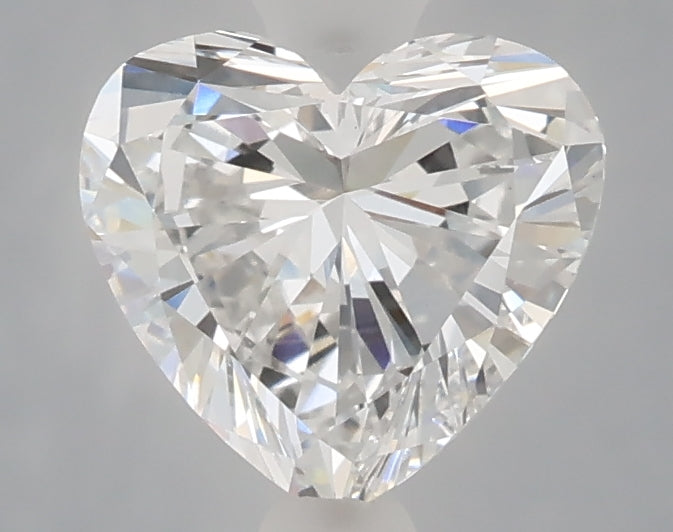 1.53 Carat Heart Shaped, Very Good Cut, D Color, VVS2 Clarity, IGI Certified Lab Grown Diamond